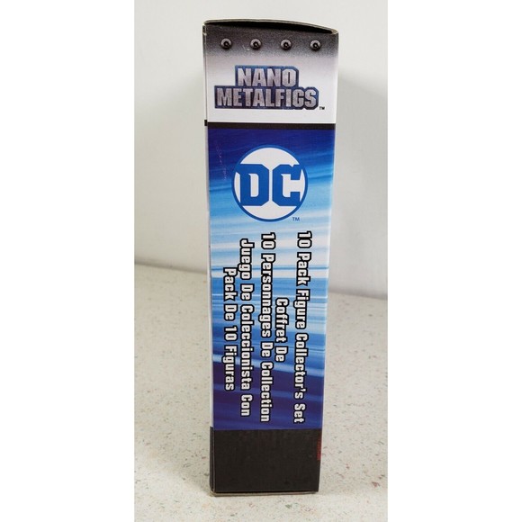 DC Universe 10 Pack Figure Collectors Set 100% Die Cast Metal Nano Metalfigs - Picture 7 of 8